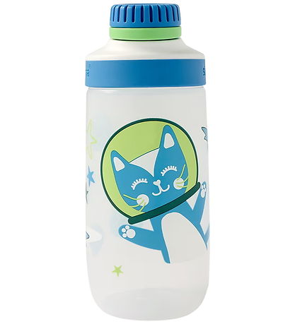 Sistema Drikkedunk - Easy Flow - 500 ml - Hvid/Blå m. Print