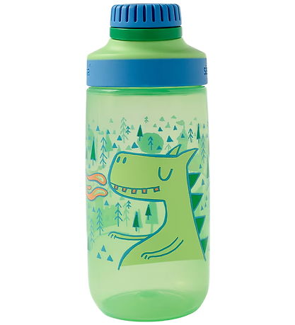 Sistema Drikkedunk - Easy Flow - 500 ml - Grøn/Blå m. Print