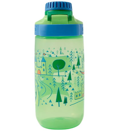 Sistema Drikkedunk - Easy Flow - 500 ml - Grøn/Blå m. Print