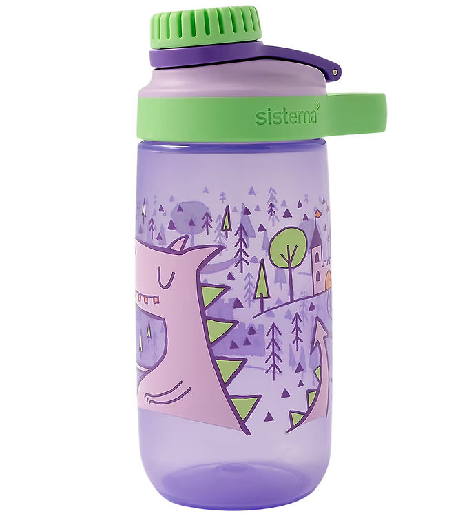 Sistema Drikkedunk - Easy Flow - 500 ml - Lilla/Grøn