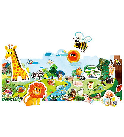 mierEdu Klistermærker - Flytbare - Vilde Dyr