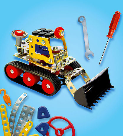 SES Creative Byggesæt - Arbejdskøretrøjer 3-i-1 - Metal