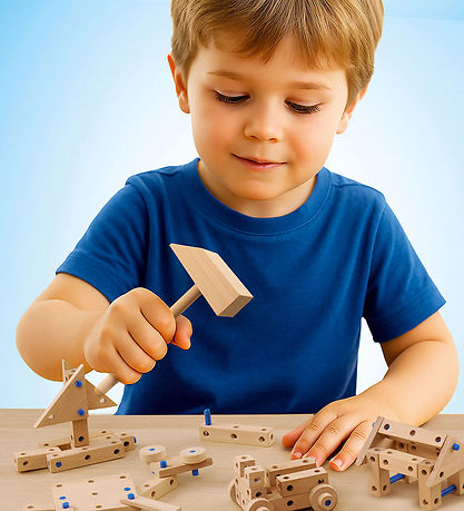 SES Creative Byggesæt - 77 Dele - Brix Junior