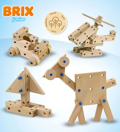 SES Creative Byggesæt - 77 Dele - Brix Junior