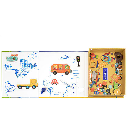 MierEdu Magnetisk Legesæt - Transportmidler