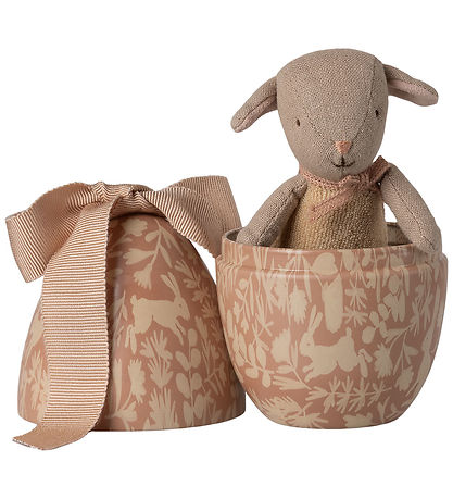 Maileg Påskeæg m. Mikro Lam - Lille - Powder