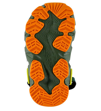 KEEN Sandaler - Hyperflt - Bronze Green/Orange Peel