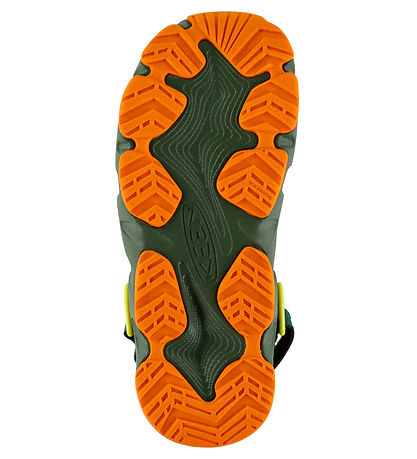 KEEN Sandaler - Hyperflt - Bronze Green/Orange Peel