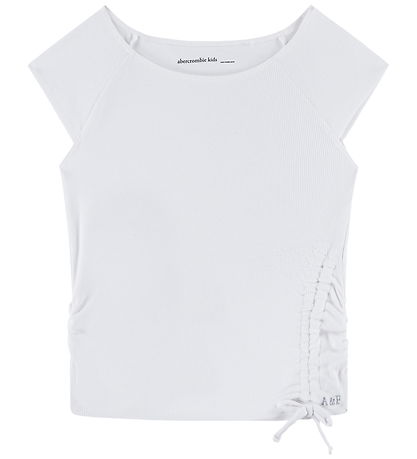 Abercrombie & Fitch T-shirt - Rib - Bright White