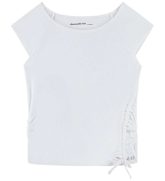 Abercrombie & Fitch T-shirt - Rib - Bright White