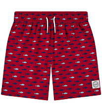 Abercrombie & Fitch Badeshorts - Salsa