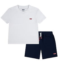 Levis Shortssæt - Bright White/Navy