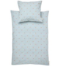 Flöss Rúmföt - Junior - Mille - Sky Berry Gingham