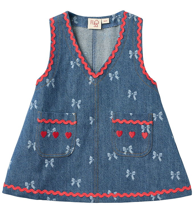 Flöss Spencer - Eva - Denim Blue Bow