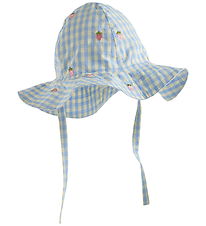 Flöss Sun Hat - Mille - Sky Berry Gingham