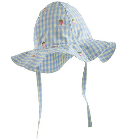 Flöss Solhat - Mille - Sky Berry Gingham