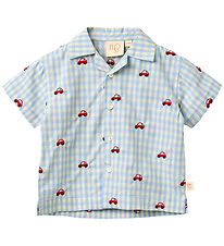 Flöss Shirt - Albert - Blue Gingham