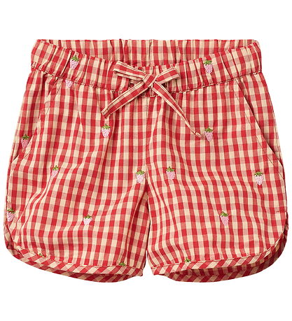 Flöss Shorts - Molly - Red/Pink Berry Gingham