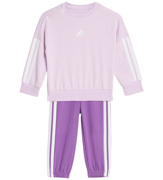 adidas Performance Sweatsæt - Ice Lavender/Hvid