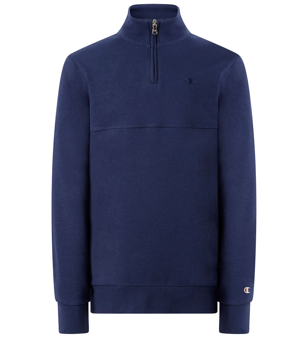 Champion Sweatshirt mit Reißverschluss - Navy - Champion - 5-6 Jahre (110-116) - Sweatshirts