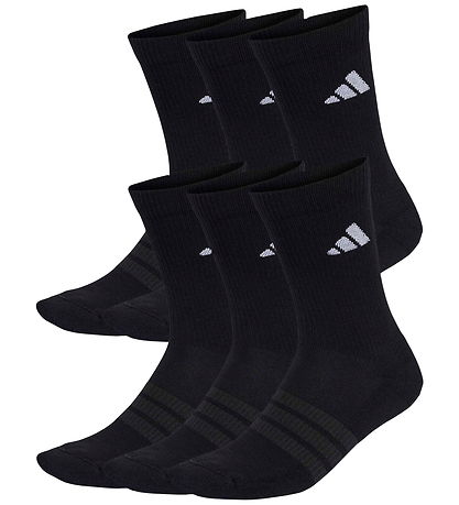 adidas Performance Strømper - 6-pak - C Ess crw - Black