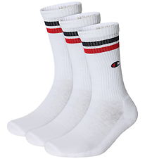 Champion Strømper - 3-pak Crew - White