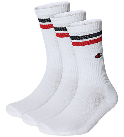 Champion Strømper - 3-pak Crew - White