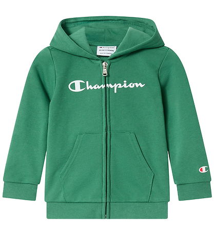 Champion Sweatsæt - Zip - Green/Navy