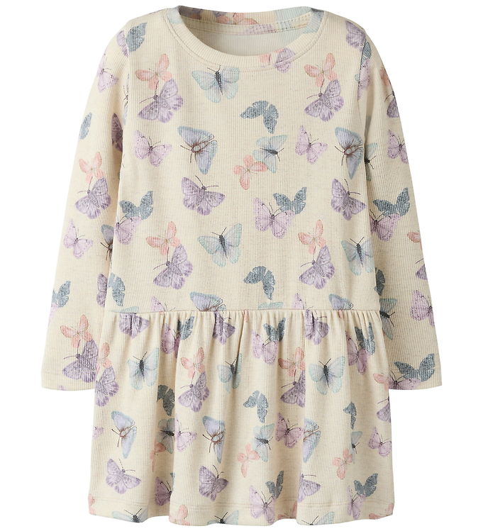 Name it Kjole - Rib - NmfFilua - Peyote/MELANGE