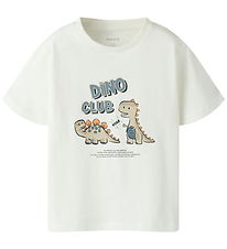 Name it T-shirt - NmmFaro - Cloud Dancer