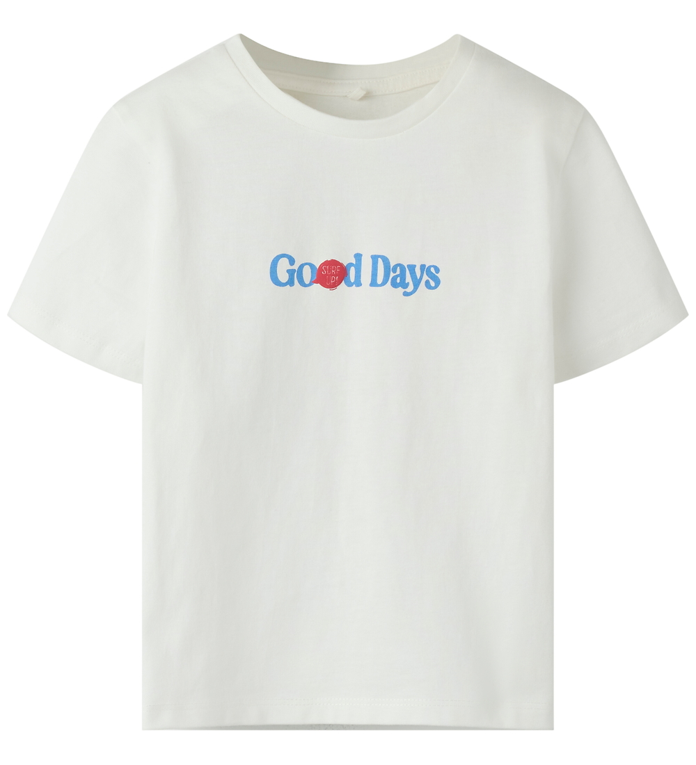 Name It T-Shirt - NmmFukkan - Cloud Tänzer/Good Days - Name It - 2 Jahre (92) - T-Shirts