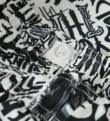 Name It Badeshorts - NkmMarki - Bright White/Fortnite