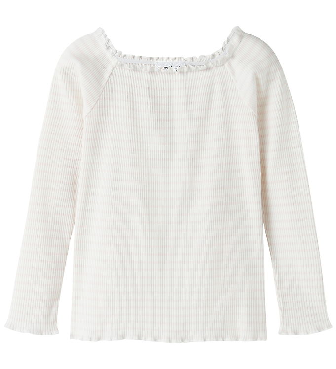 Name It Forta - Børne Bluse - Hvid/Pink - 116