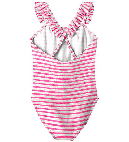 Name It Badedragt - NkfZippa - Knockout Pink