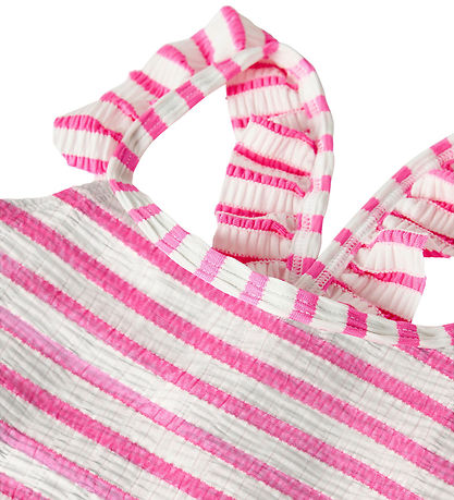 Name It Badedragt - NkfZippa - Knockout Pink