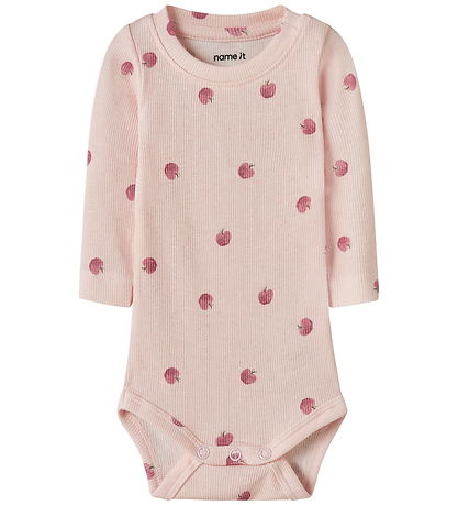 Name It Body l/æ - Rib - NbfFoapple - Cradle Pink