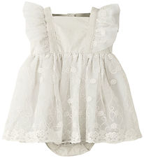 Lil Atelier Kjole - NbfFeya - Coconut Milk