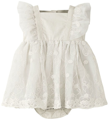 Lil Atelier Kjole - NbfFeya - Coconut Milk