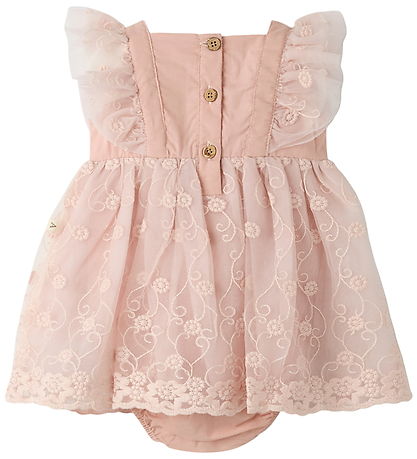 Lil Atelier Kjole - NbfFeya - Peach Whip