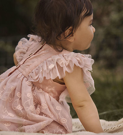 Lil Atelier Kjole - NbfFeya - Peach Whip