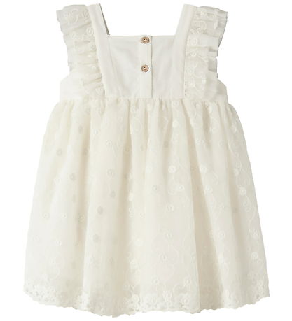 Lil Atelier Kjole - NmfFeya - Coconut Milk