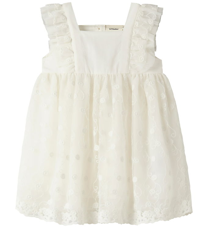 Lil Atelier Feya - Kjole - Hvid - 92