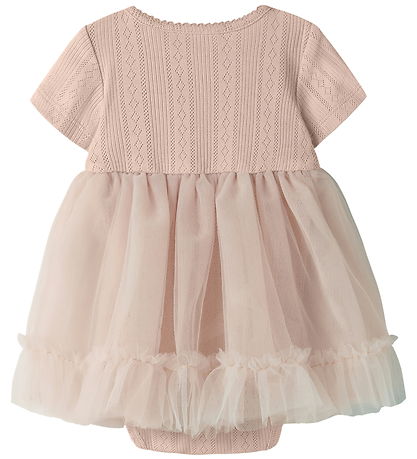 Lil Atelier Kjole - NbfFanella - Peach Whip