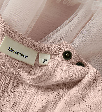 Lil Atelier Kjole - NbfFanella - Peach Whip