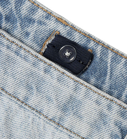 LMTD Shorts - NlnBirm - Long - Light Blue Denim/Super Light Blue