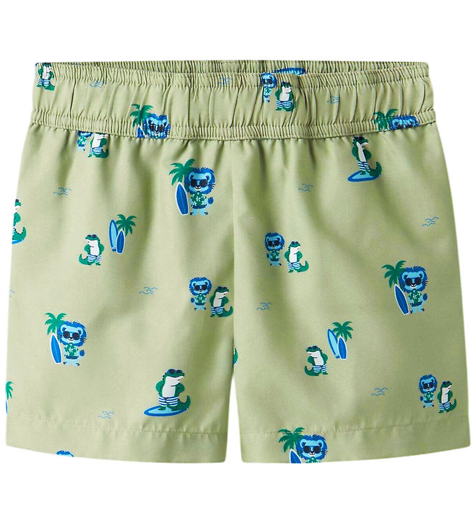 NAME IT Badeshorts Zaka Swamp