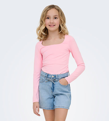 Kids Only Shorts - KogGianna - Light Blue Denim