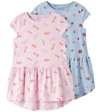 Name it Kjole - NmfVigga - 2-Pak - Pirouette/Chambray Blue