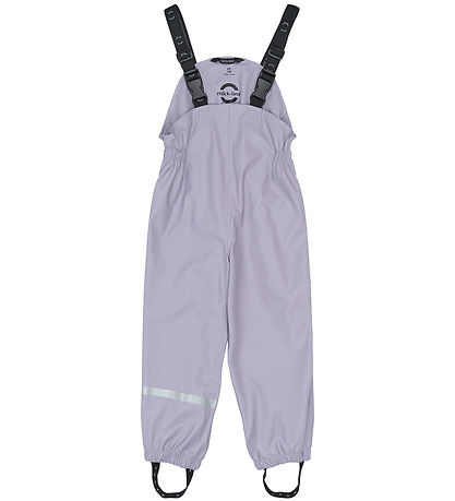 Mikk-Line Regntøj - m. Fleece - PU - Lavender Gray