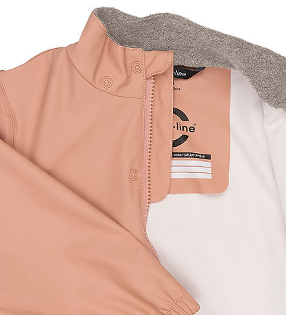 Mikk-Line Regntøj m. Seler - PU - Cafe Creme